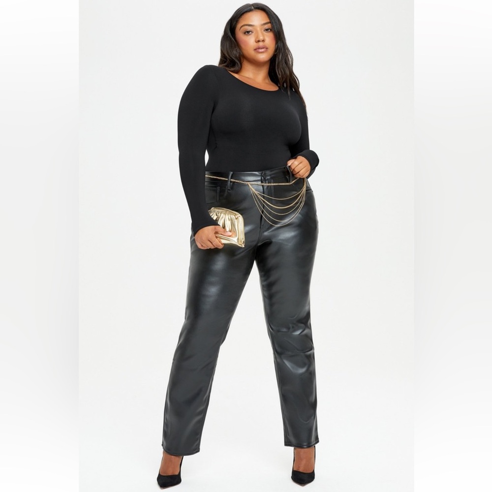 YITTY NWT Nearly Naked Shapewear Long Sleeve Bodysuit in Iconic Black
